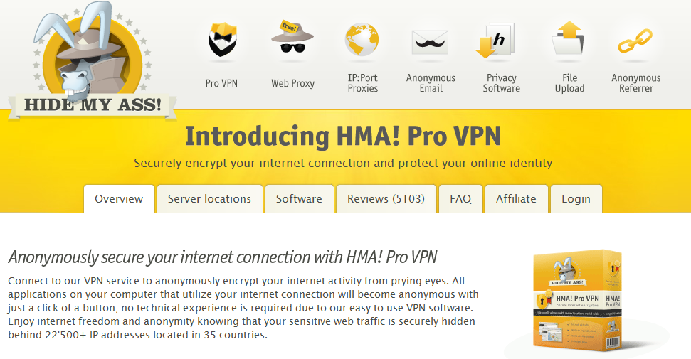 Hidemyass vpn config