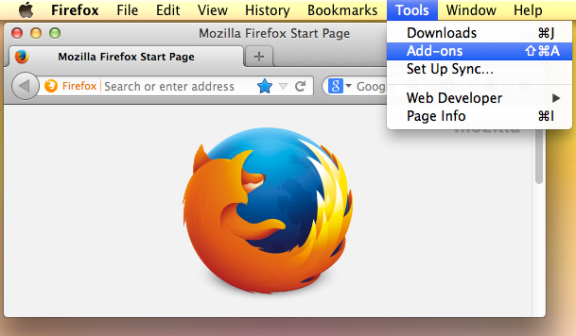 firefox adobe extension