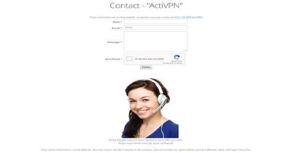 service client activpn
