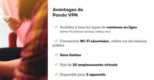 Avantages Panda VPN
